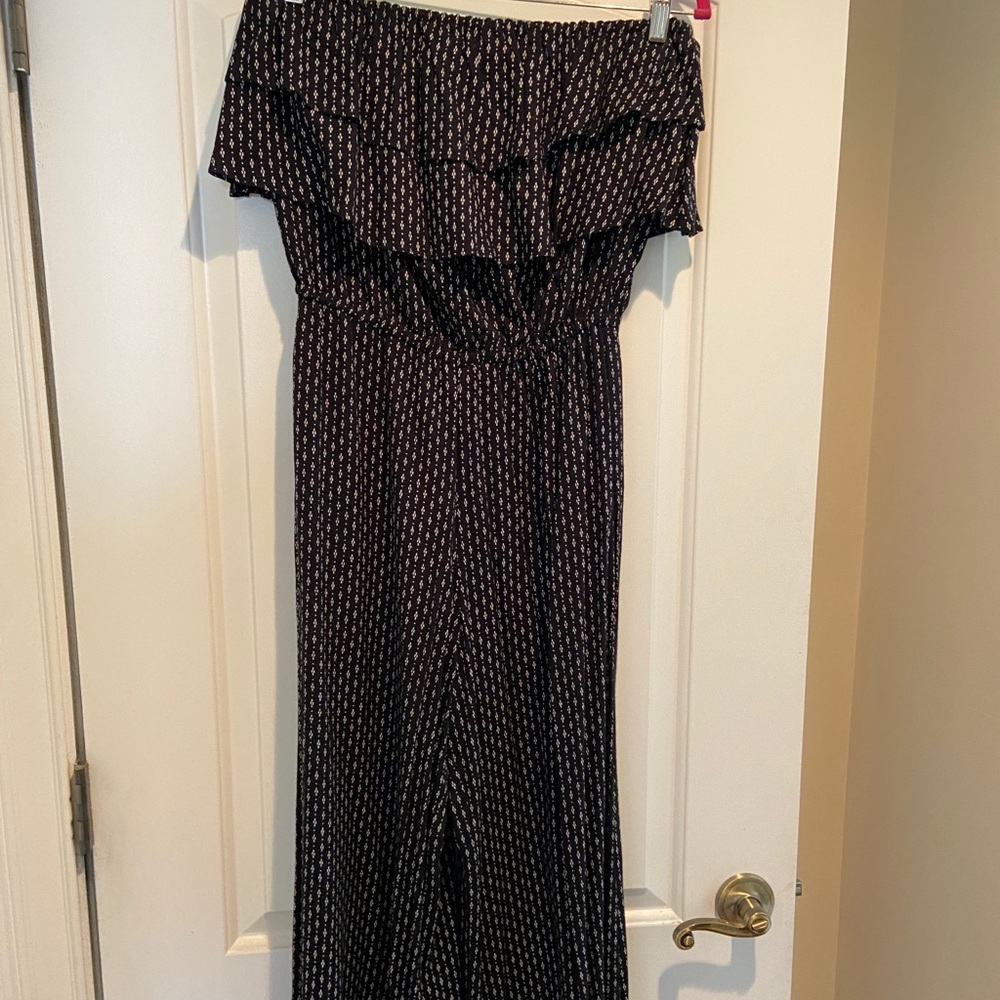 ruffled jumpsuit